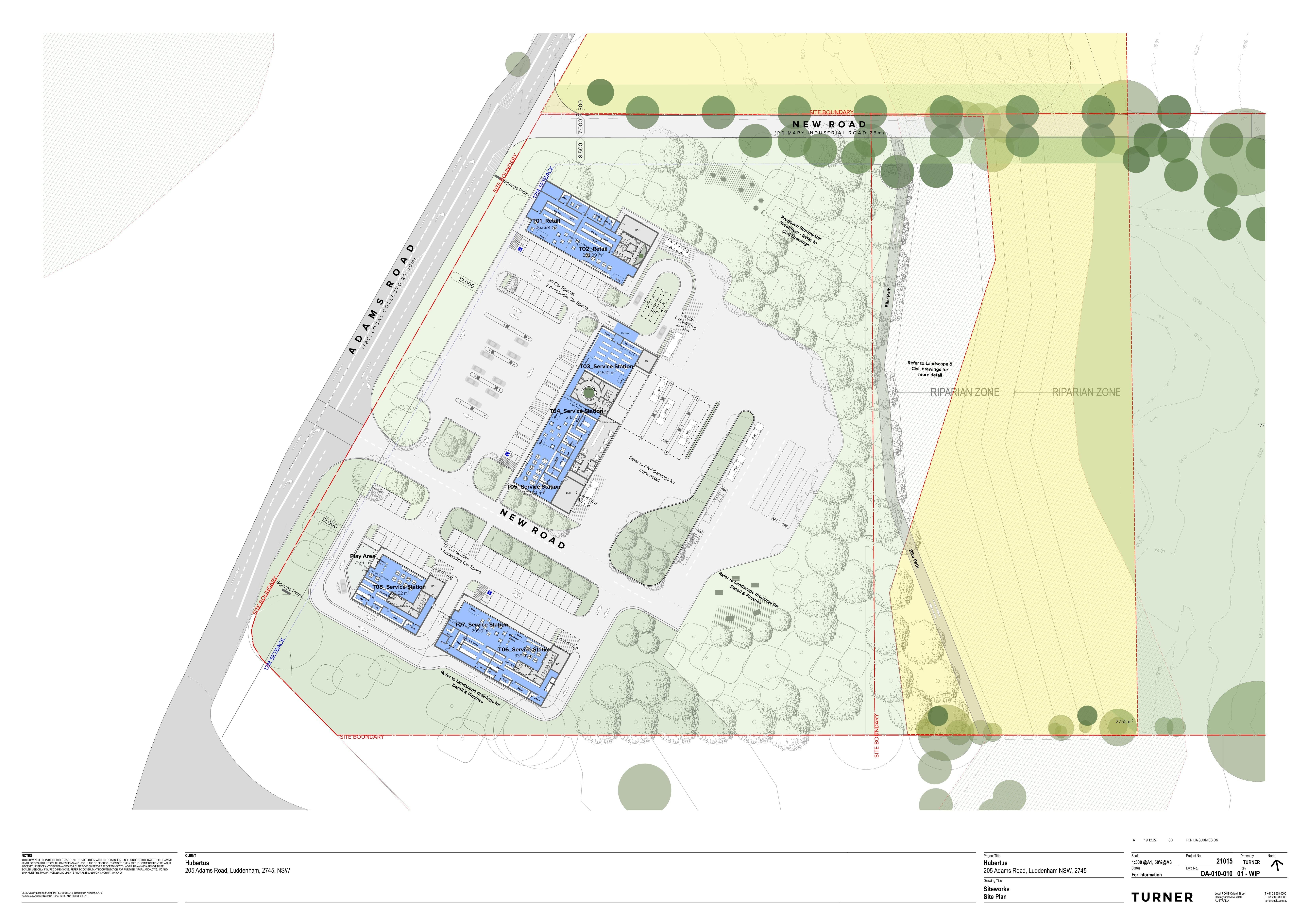 Flood planning map in Aerotropolis SEPP. Lands shown as flood free