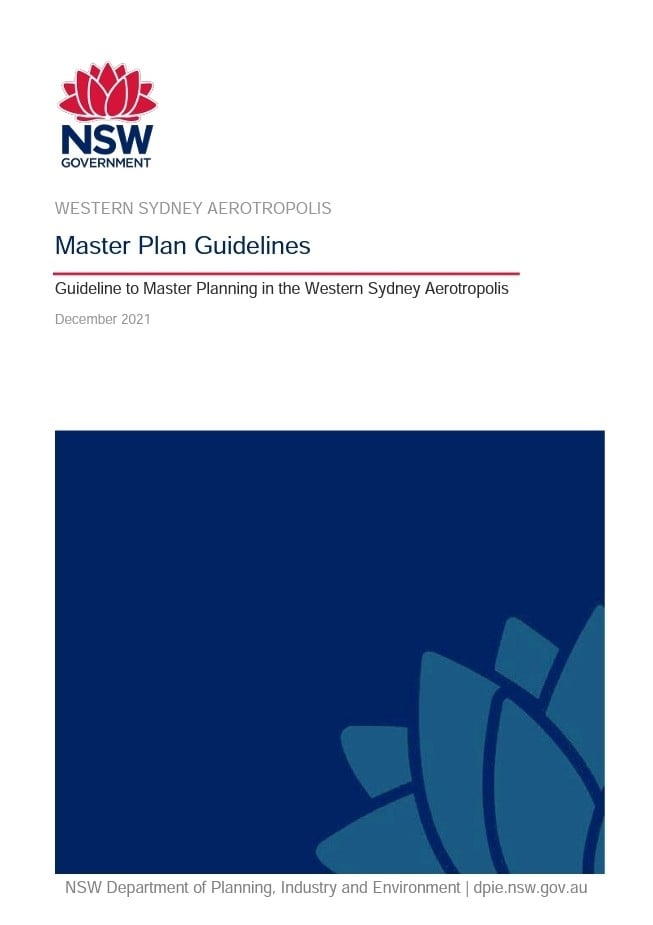 Zoning plan from the Aerotropolis SEPP